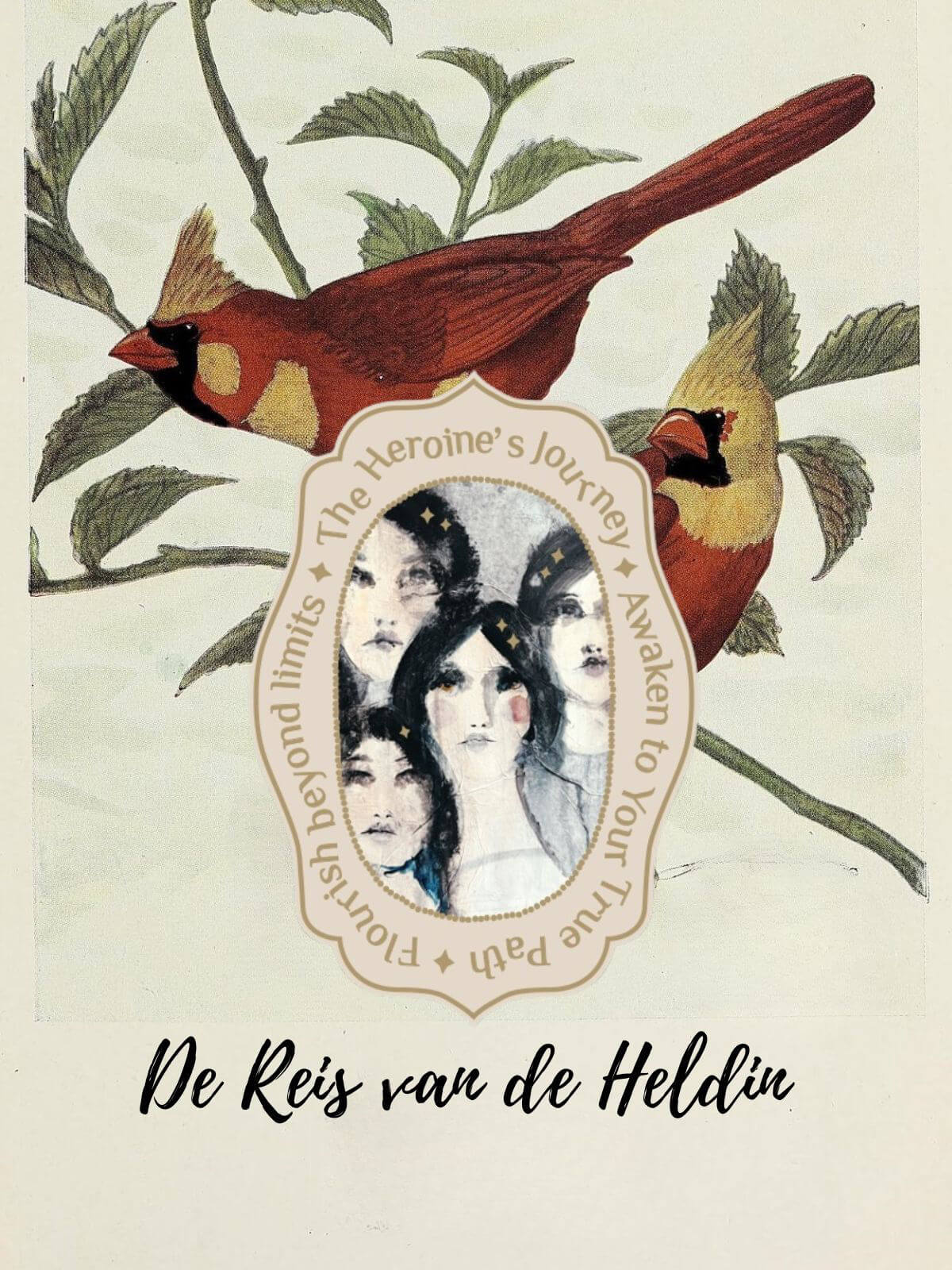 Online reis van de heldin affiche fall 2025 portrait  colour&spice