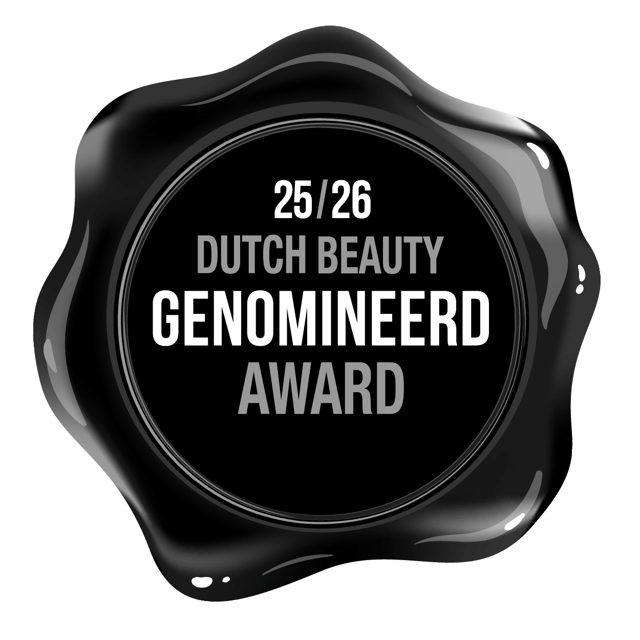 Dutch beauty Award-nominee logo