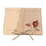 Colour&Spice envelop van 100% katoen met India bloemprint en striksluiting