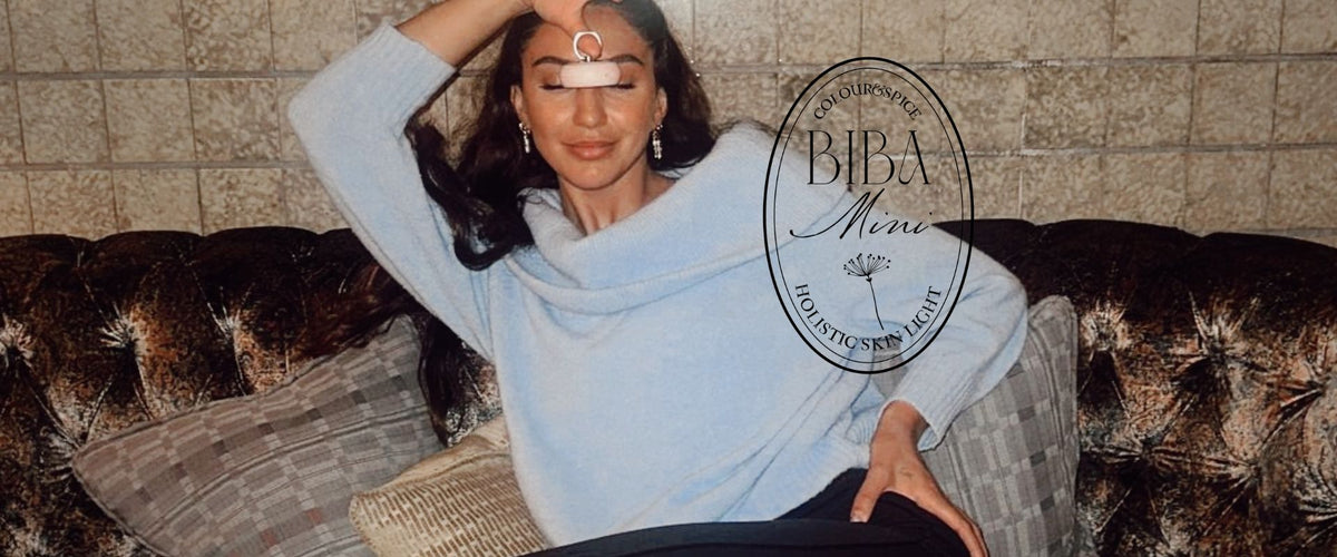 biba mini holistic skin light presentatie door model