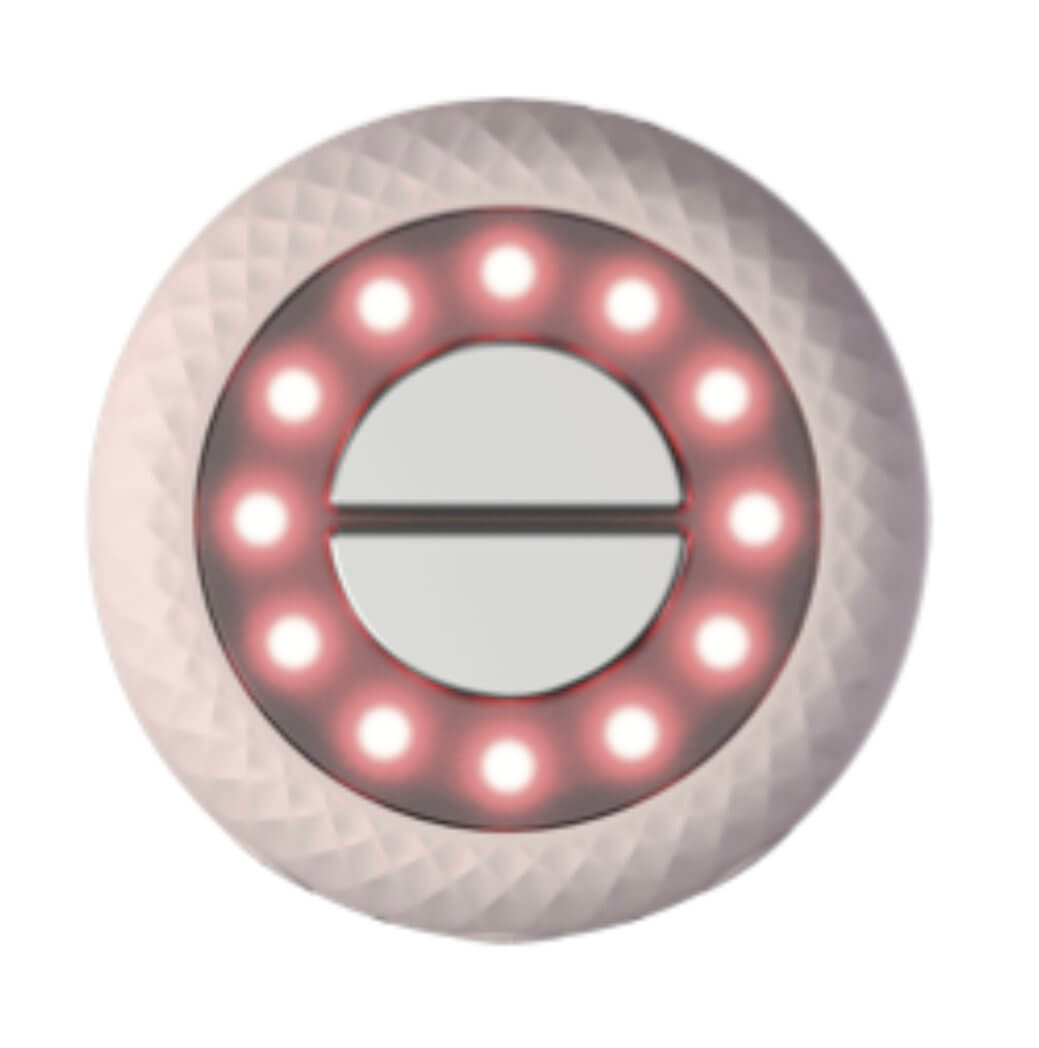 silk-3 hand lichttherapie apparaat kleurcirckel tegen infrarood